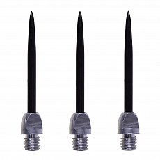 Karella - Metall-Dartspitzen für Softdarts - Alu 2BA Gewinde - 100er Set (300 Stück) 297432
