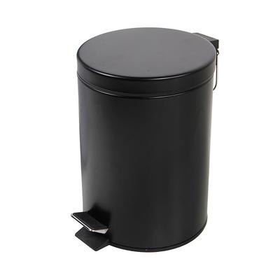 Mojawo Edelstahl Mülleimer Kosmetikeimer Treteimer 5L