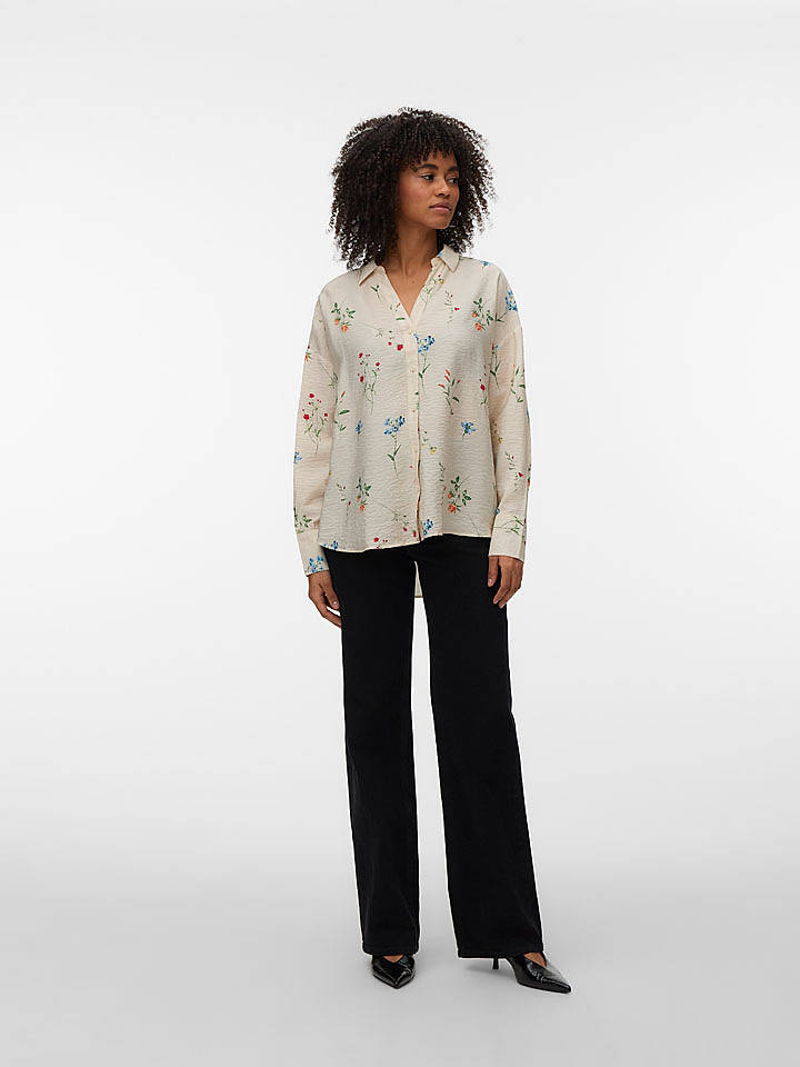 Vero Moda Bluse in Beige - L