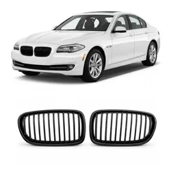 Sportgrill Kühlergrill passend für BMW 5er F10 / F11 09-16 Hochglanz schwarz