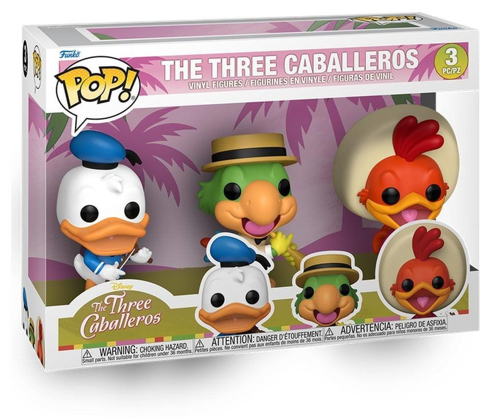 Funko POP! Disney De Drie Caballeros 3-delige set: Donald, José Carioca en Panchito vinylfiguren