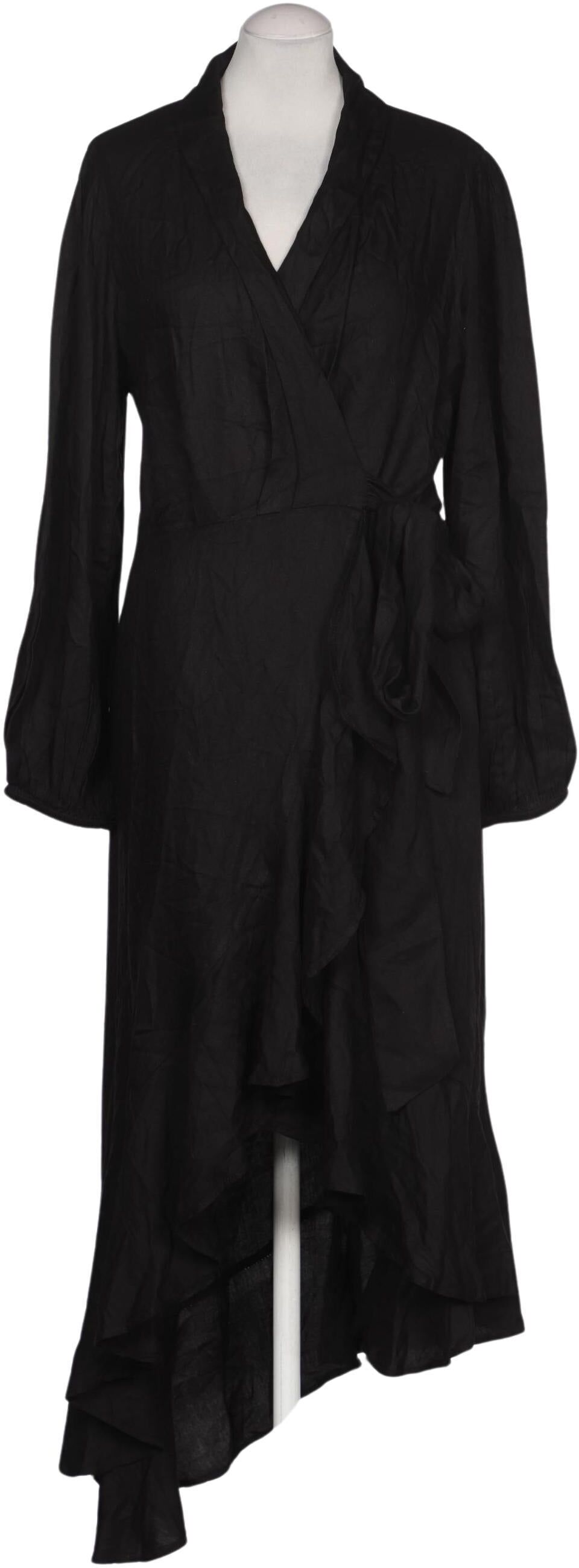 Line of Oslo Damen Kleid, Schwarz, Gr. S, Viskose - Second Hand