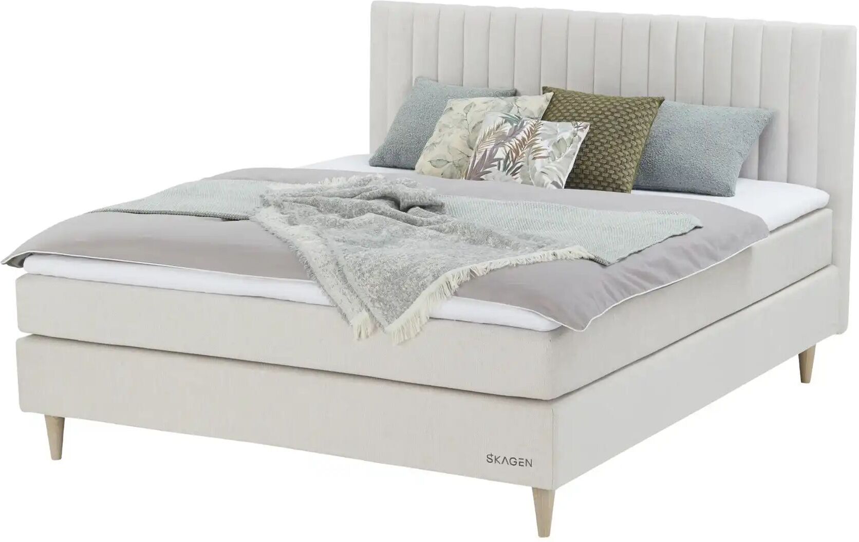 SKAGEN STUDIO Boxspringbett  Skagen Vanda ¦ Maße (cm): B: 182 H: 102