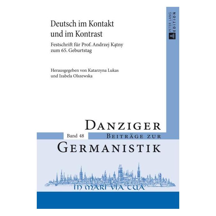 Peter Lang Deutsch im Kontakt und im Kontrast (Deutsch, Hardcover, Izabela Olszewska, Katarzyna Lukas) (67837865)
