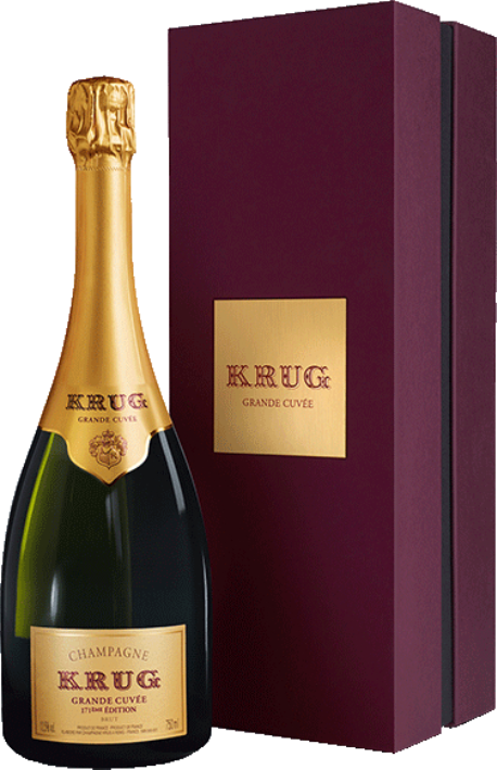 Etui 1 flasche Krug Grande Cuvée Edition 173th - 75cl