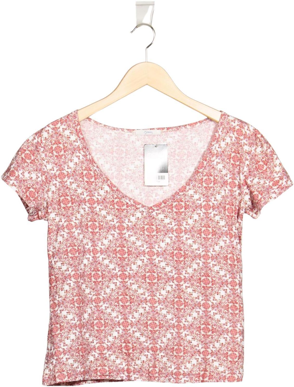 Maas Damen T-Shirt, Pink, Gr. EU 46, Baumwolle - Second Hand
