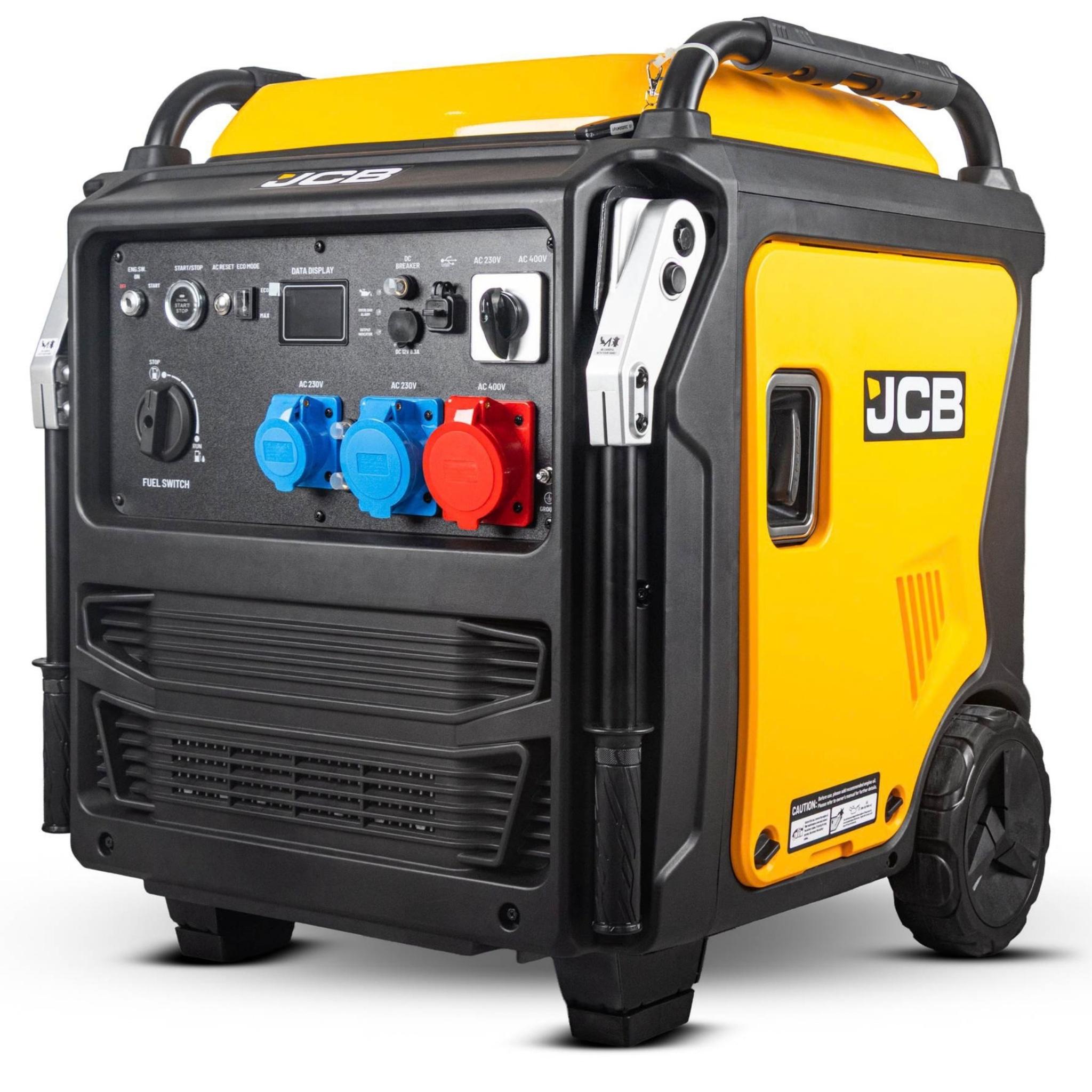 JCB Stromerzeuger IG12000DVE-3 11000W 230V 400V Inverter Benzin Generator