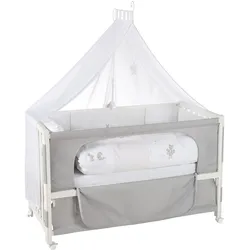 roba Babybett Fox & Bunny 60x120 cm, weiss