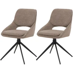 ESSZIMMERSTUHL Beige 2er-Set
