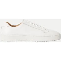 Eleganter Kalbsleder-Sneaker - Salas Weiß 40