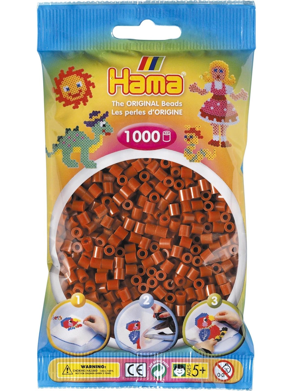 Hama Ironing beads-Brown 1000 pcs