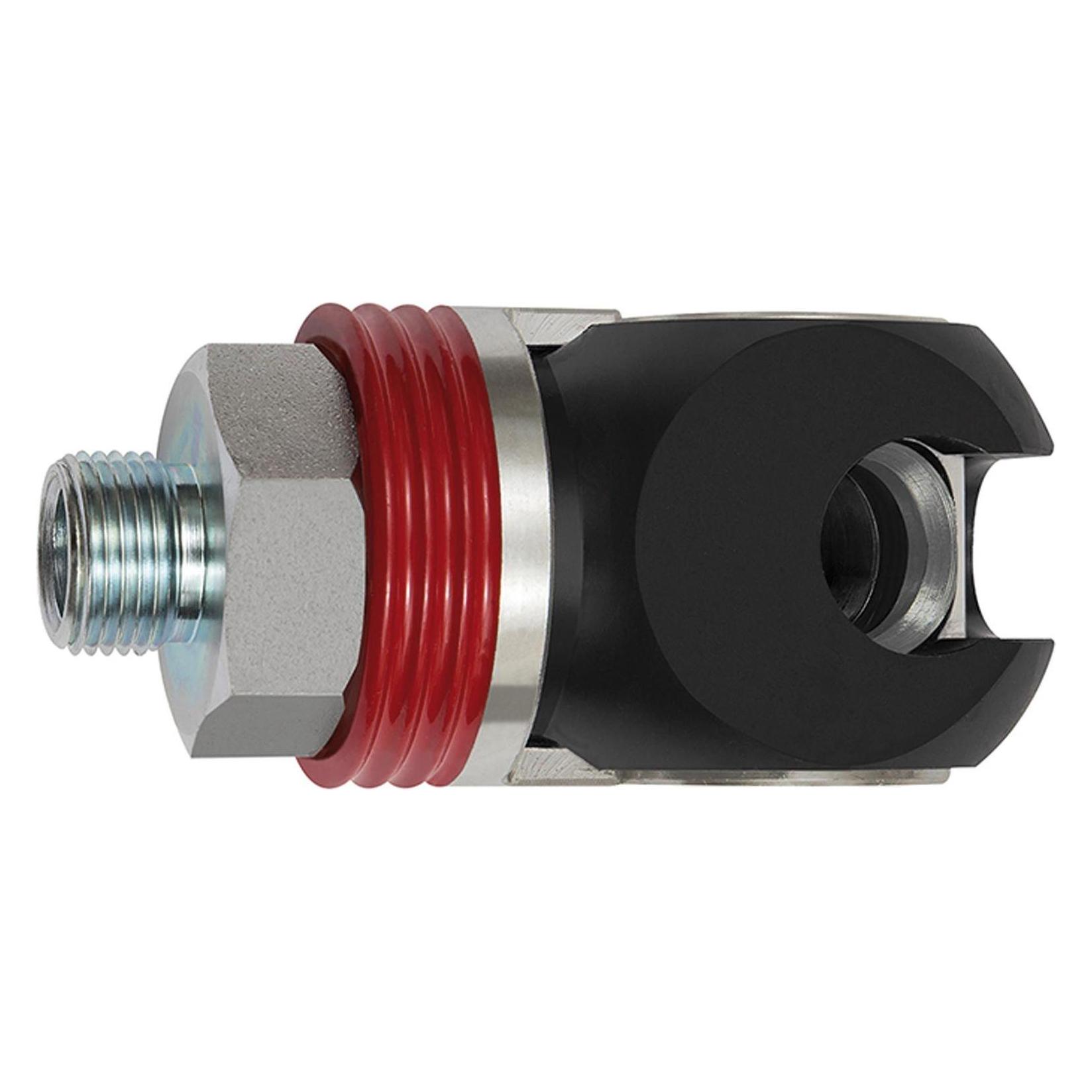 Riegler Schwenk-Sicherheitskupplung NW 11, ISO 6150 C, Stahl, G 1/2 AG (426.13-SCH)