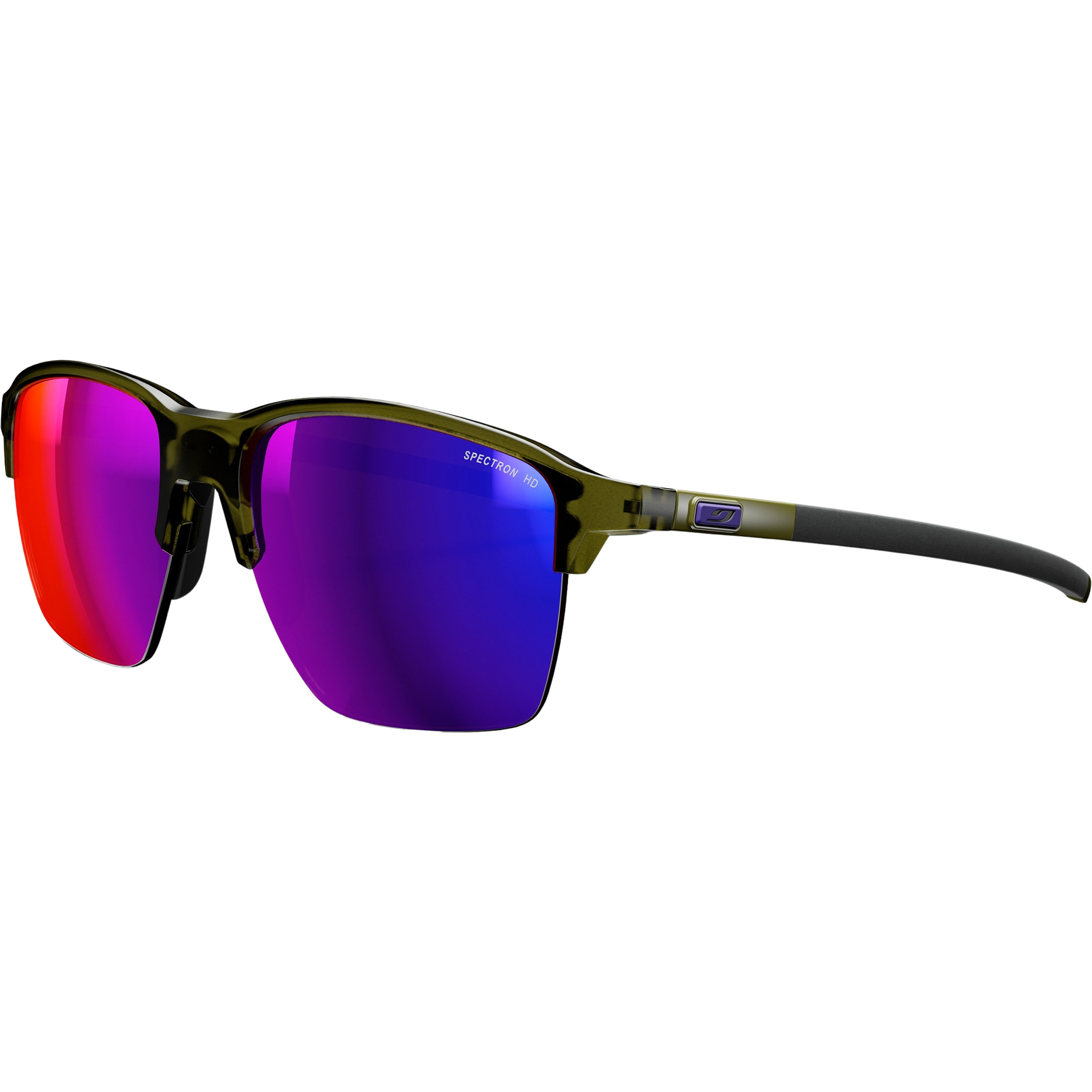 Julbo Crossline Spectron HD 3 Sportbrille Sportbrillen & Sportsonnenbrillen oliv Größe L Lifestyle