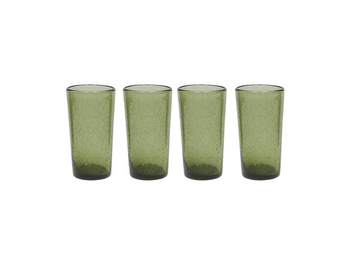 OYOY Verres highball Kuki, lot de 4 Vert