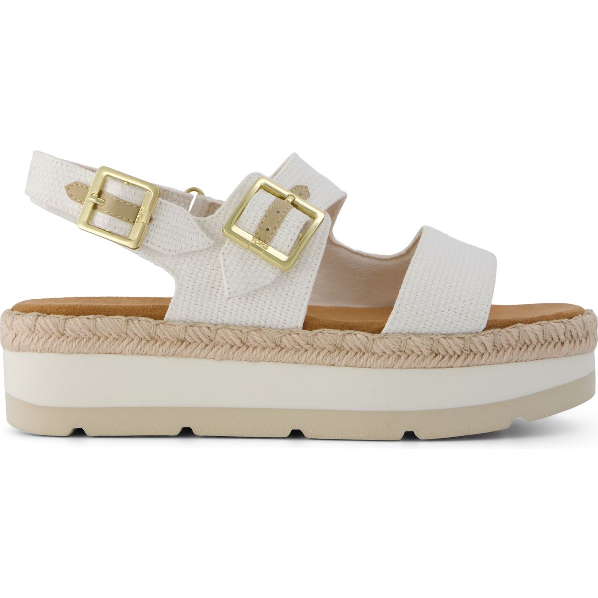 Toms Giana white beachside woven 38 10023145-38