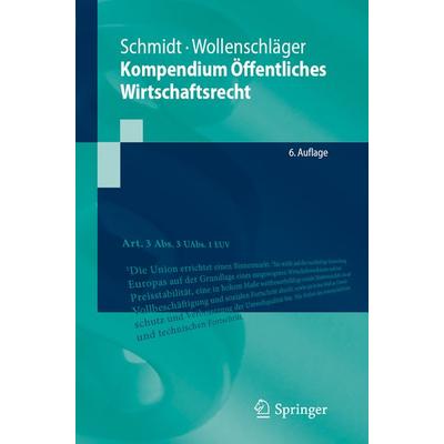 Kompendium Öffentliches Wirtschaftsrecht, Taschenbuch von , Springer Berlin, 978-3-662-68566-2