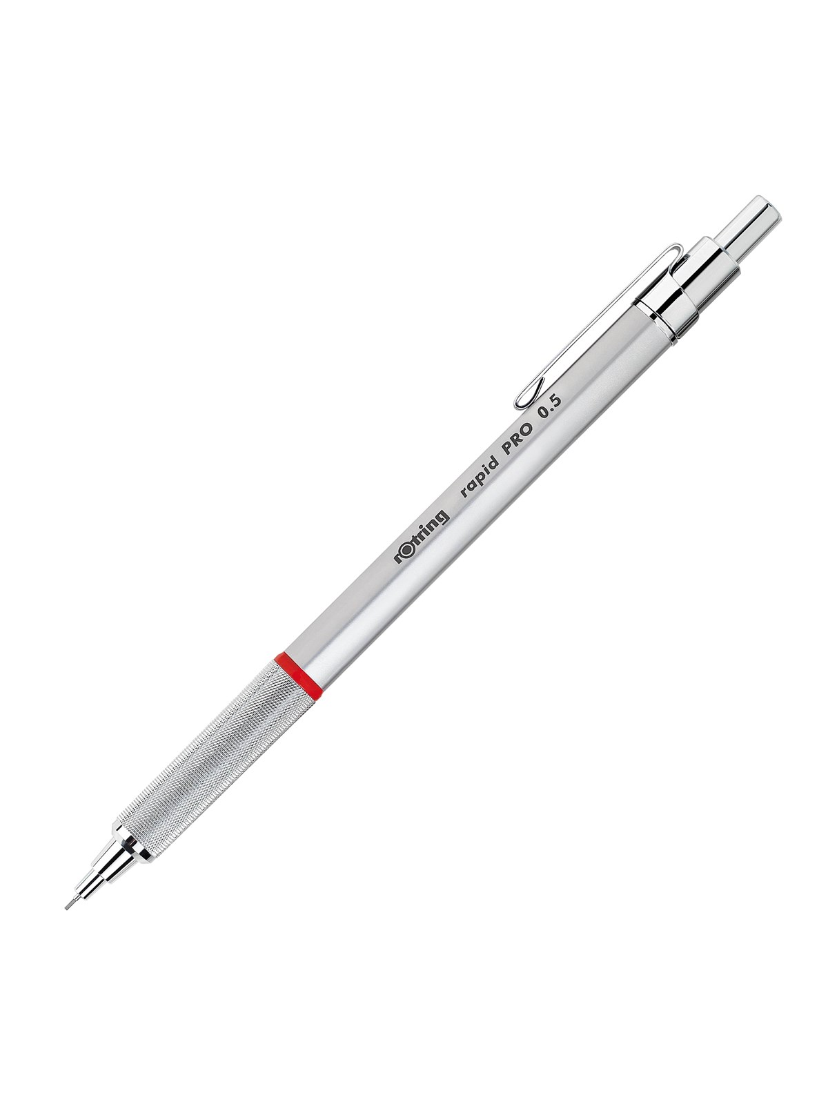 Rotring rOtring Rapid PRO Druckbleistift | 0,5 mm | Silberfarbener Schaft