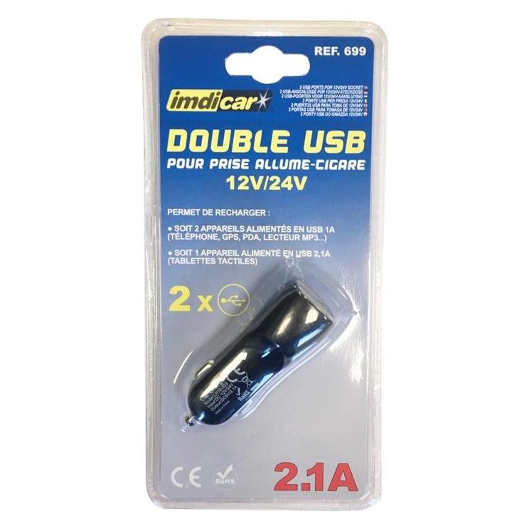 imdicar Auto USB Charger 2x (JMB-699)