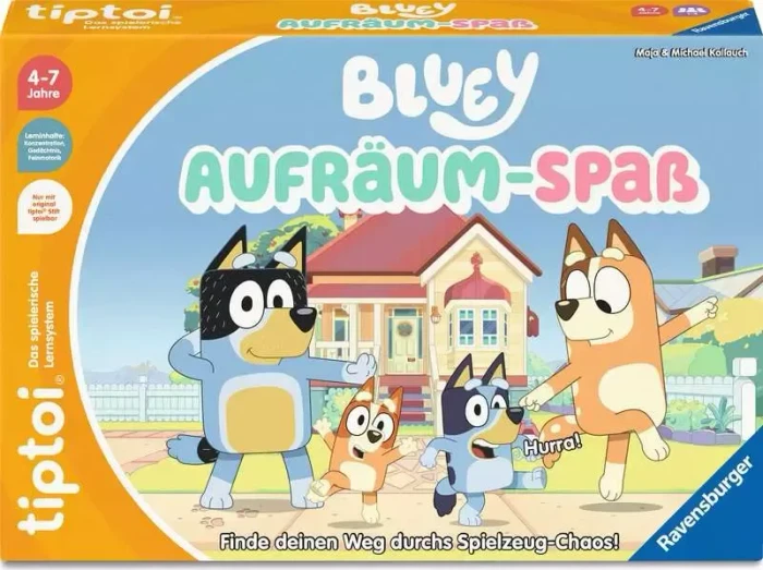 Ravensburger tiptoi Bluey Aufräum-Spaß