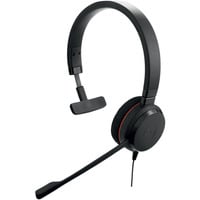 Evolve 20, Headset schwarz, UC, USB-C und USB-A, Mono