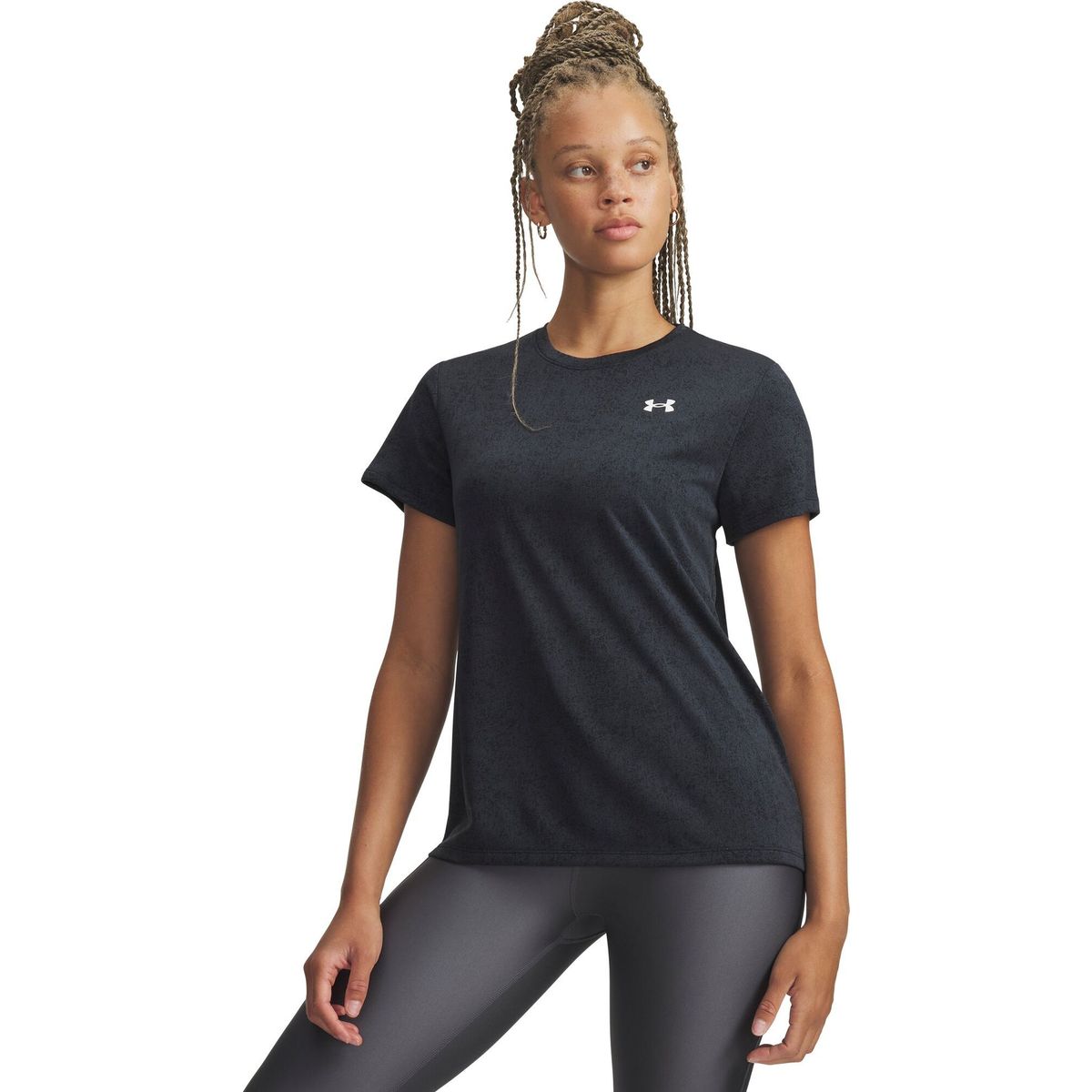 Under Armour Tech Pixelate SSC black white (001) M 6012302-001-MD