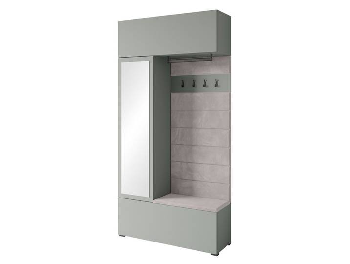 Garderobe Tejo Graugrün
