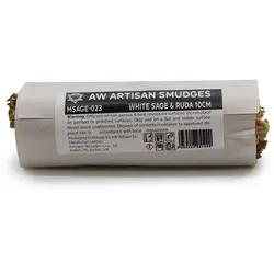 Smudge Stick - White Sage & Ruda 10cm