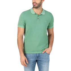 TIMEZONE Herren Poloshirt GARMENT DYE POLOSHIRT - Regular Fit - 6018-5192 Washed Red - S