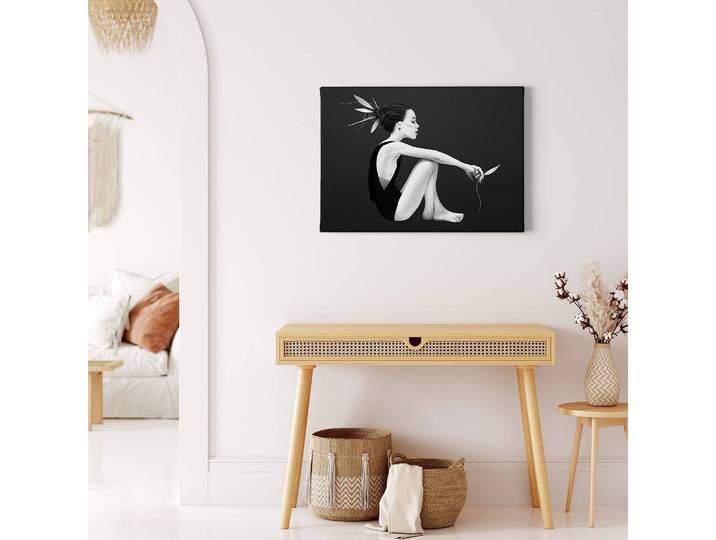 Tableau déco Japanese Skyling Polyester PVC / Épicéa Blanc 70 x 50cm