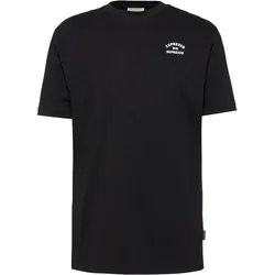Kleinigkeit Espresso No Depresso T-Shirt Herren | Gr. XL | schwarz - schwarz