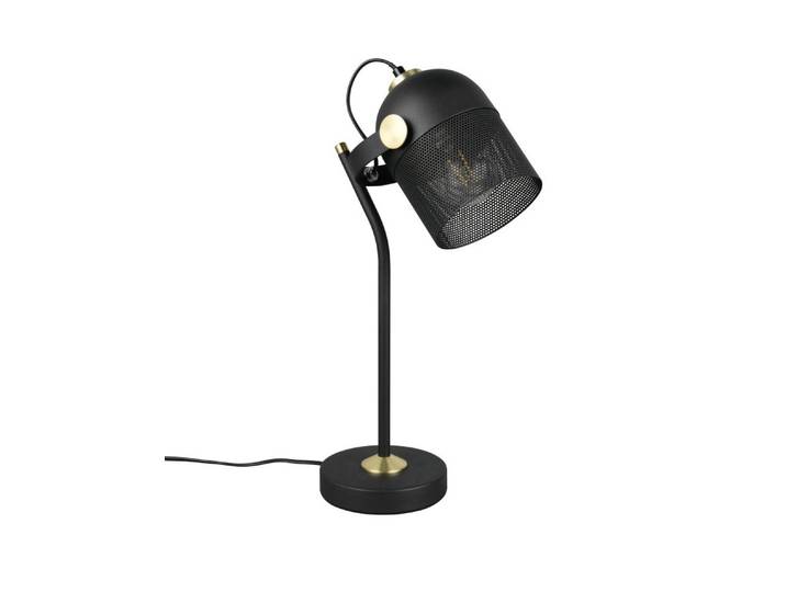 Lampe à poser E27 noir Mixa