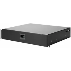Adam Hall Rackschublade (Zubehör), Audio Racks + Cases, Schwarz