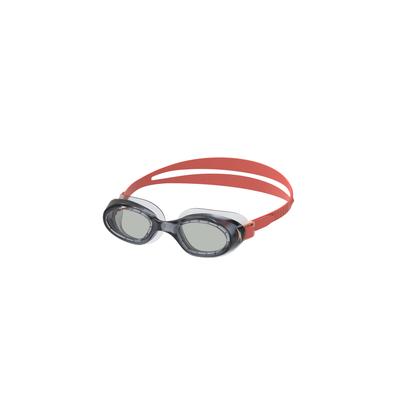 Schwimmbrille SPEEDO "Futura Hydrospex", rot (speedo schwarz, steel), Sportbrillen, Damen, - (110), mit weichen Dichtungen