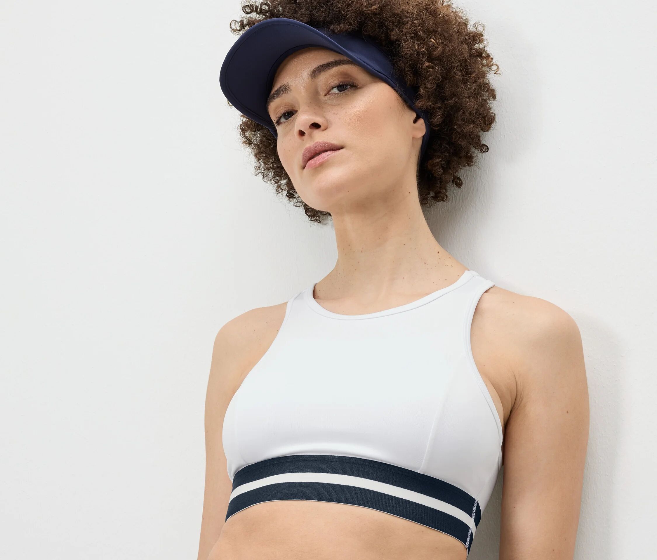 Tchibo - Sport-BH »Crop Top« - Damen - Gr. M - dunkelblau