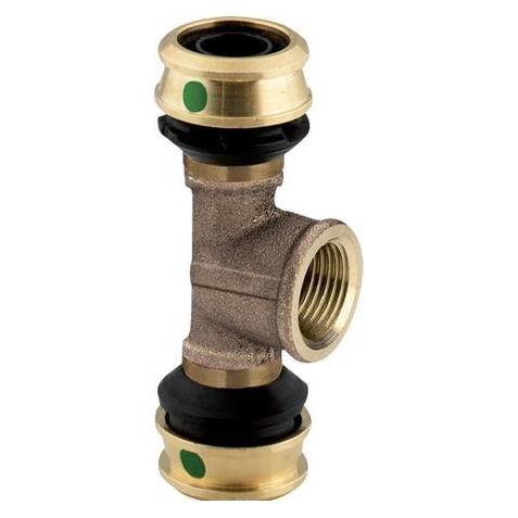 Viega Raxofix T-stykke 20 x 12" x 20 mm rødgods (T-Verbindung) (647131)