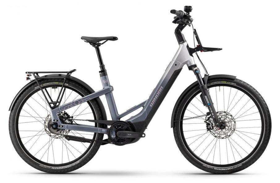 Winora YAKUN R5 PRO ABS LOW i800Wh 5-G Nexus - E-City Bike.
