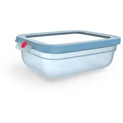 emsa Frischhaltedose »ONECLICK« 1,2 L blau, 15.9x7.3x21.7 cm