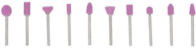 Brilliant Tools Jeu de meules pour meuleuse à tige, 10 pcs (BT160711)