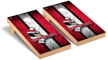 Skip's Garage Youngstown State Penguins Vintage Cornhole Board Set