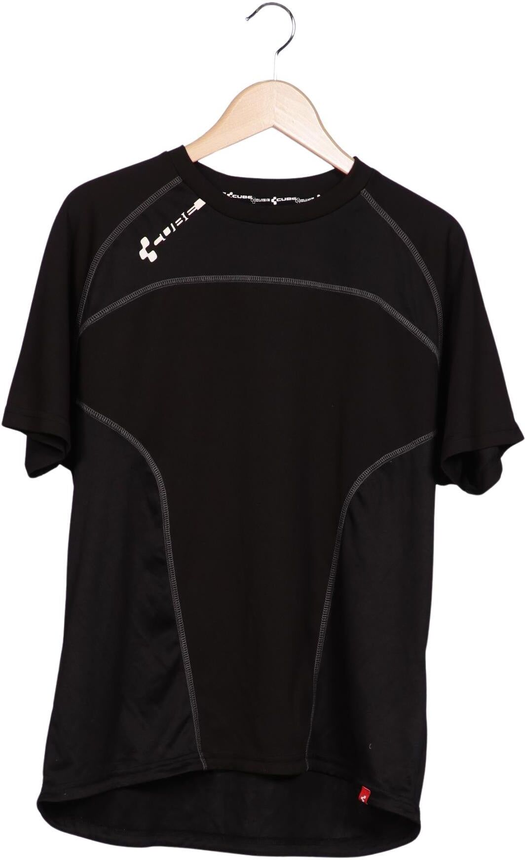 Cube Herren T-Shirt, Schwarz, Gr. L, Synthetik - Second Hand