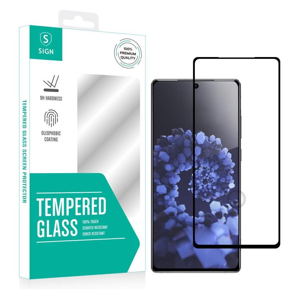 SIGN 2.5D Screen Protector Tempered Glass for Samsung Galaxy S21 FE & S21 Lite (Samsung Galaxy S21 FE) (SN-25DS21FE)