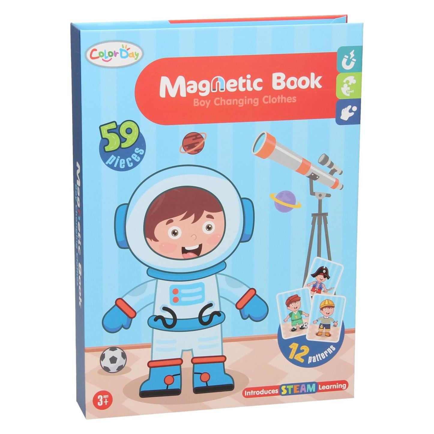 Magnetbuch - Outfits Boy, 59-tlg. (59339554)