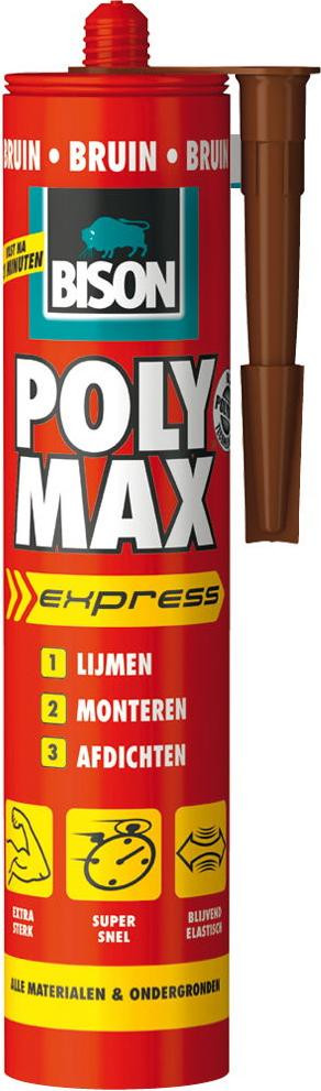 Meuwissen Agro Poly Max Express 425 G Montagekit Bruin MS-polymeer