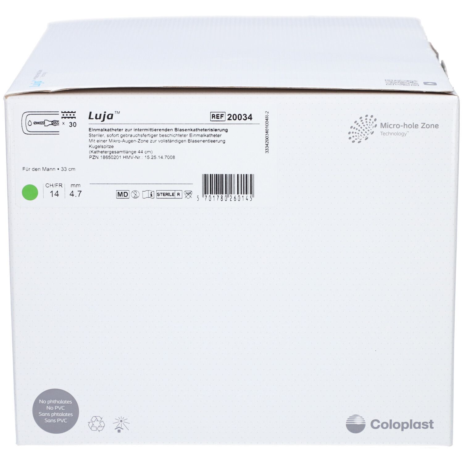 Luja Einmalkath.Mann Ch 14 30 St Katheter