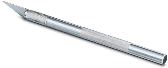 Couteau de bricolage Stanley manche métal (0-10-401)