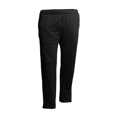 Sweathose AHORN SPORTSWEAR, Herren, Gr. 6XL, EURO-Größen, schwarz, 70% Baumwolle, 30% Polyester, bestickt, meliert, lang, Hosen Sweathose, in schlichtem Design