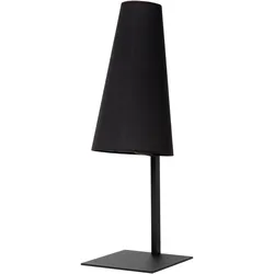 Lucide, Tischlampe, GREGORY - Tischlampe - 1xE27 - Schwarz 30595/81/30 (E27)