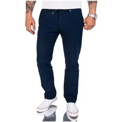 Rock Creek Stoffhose Leinen Hose Regular Fit