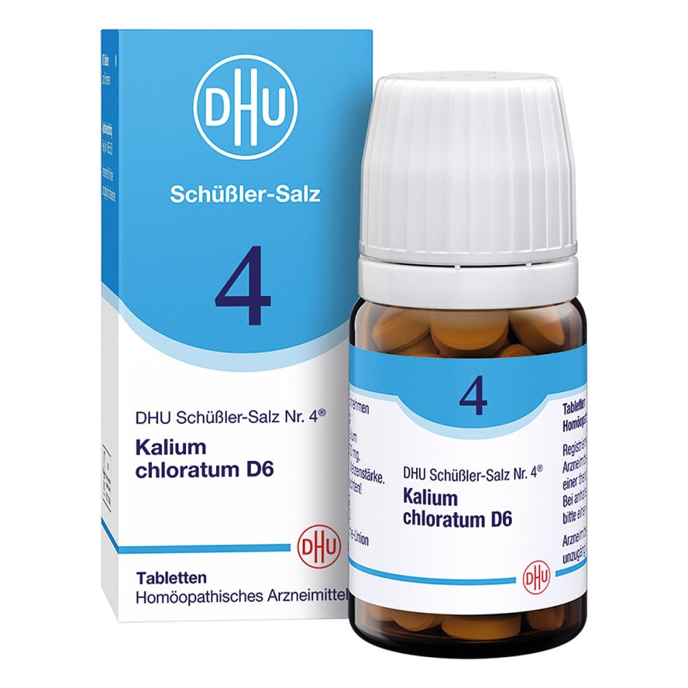 DHU-Arzneimittel GmbH & Co. KG DHU Schüßler-Salz Nummer 4 Kalium chloratum D6 Tabletten 00274074