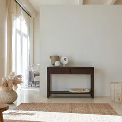 Konsole aus Mahagoni Holz 120 Eva Biti